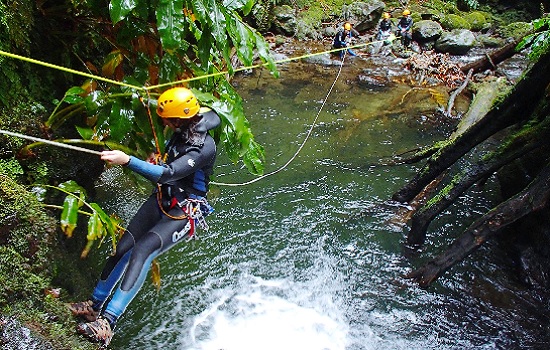 Canyoning In The Azores Canyoning In The Azores