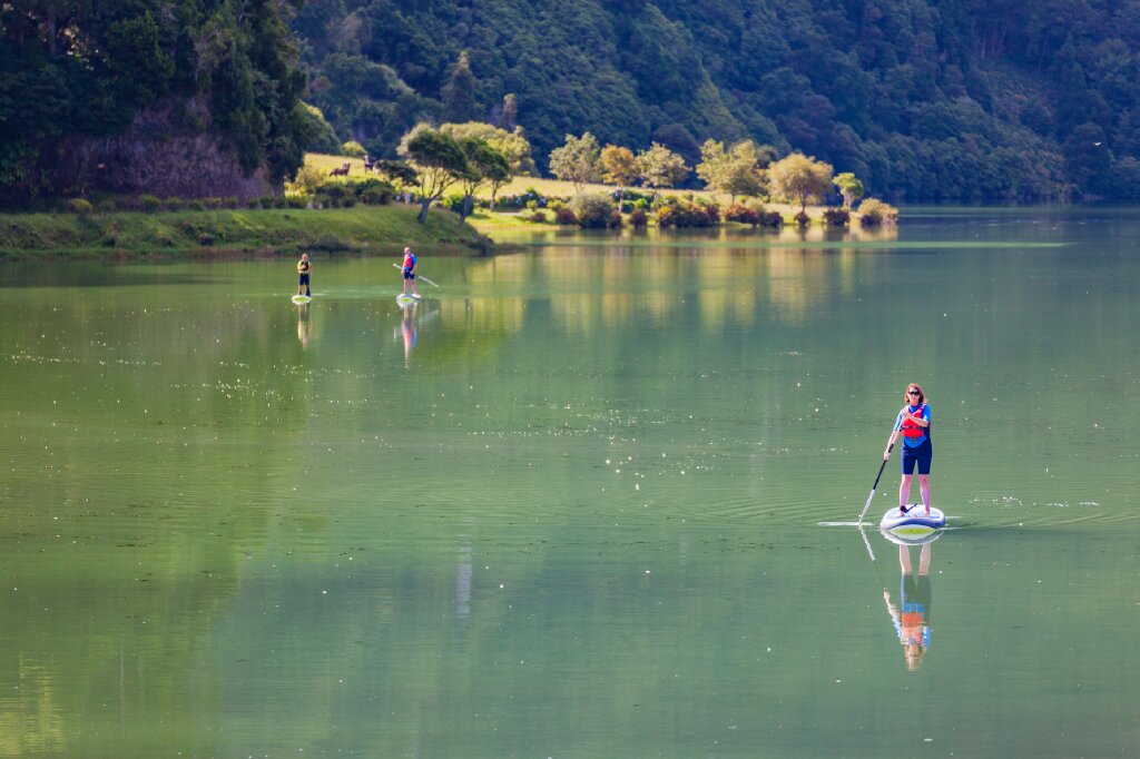 Kayaking On The Lakes
