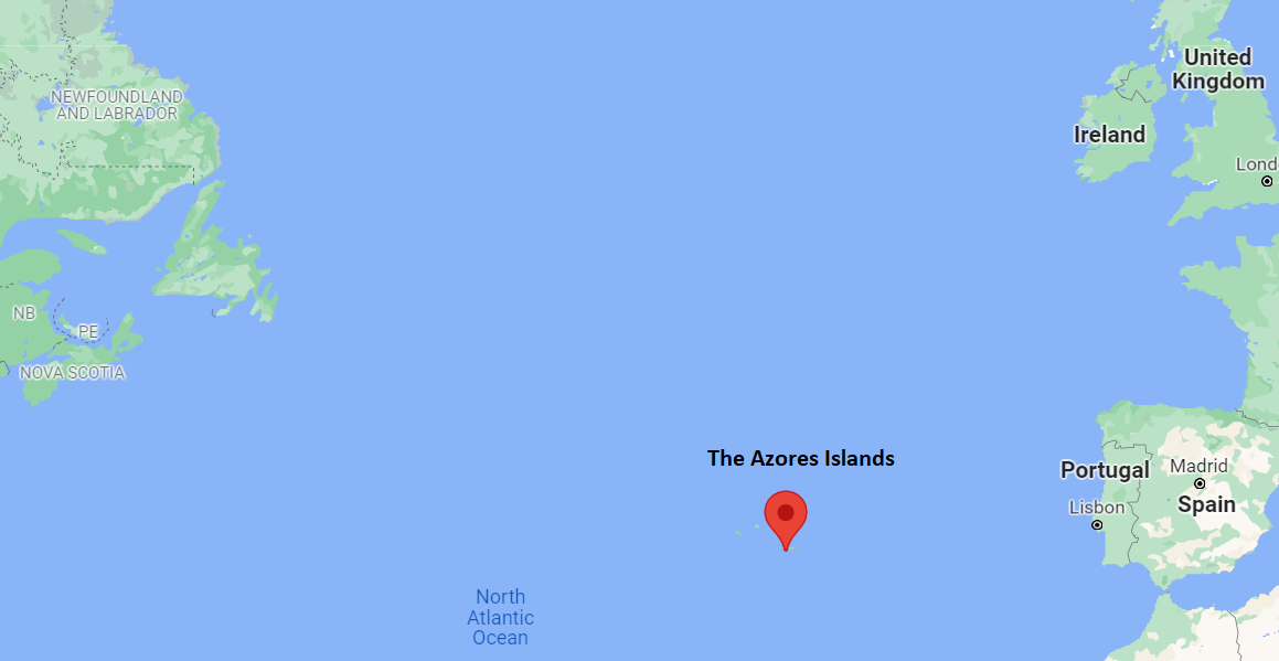 Azores Map